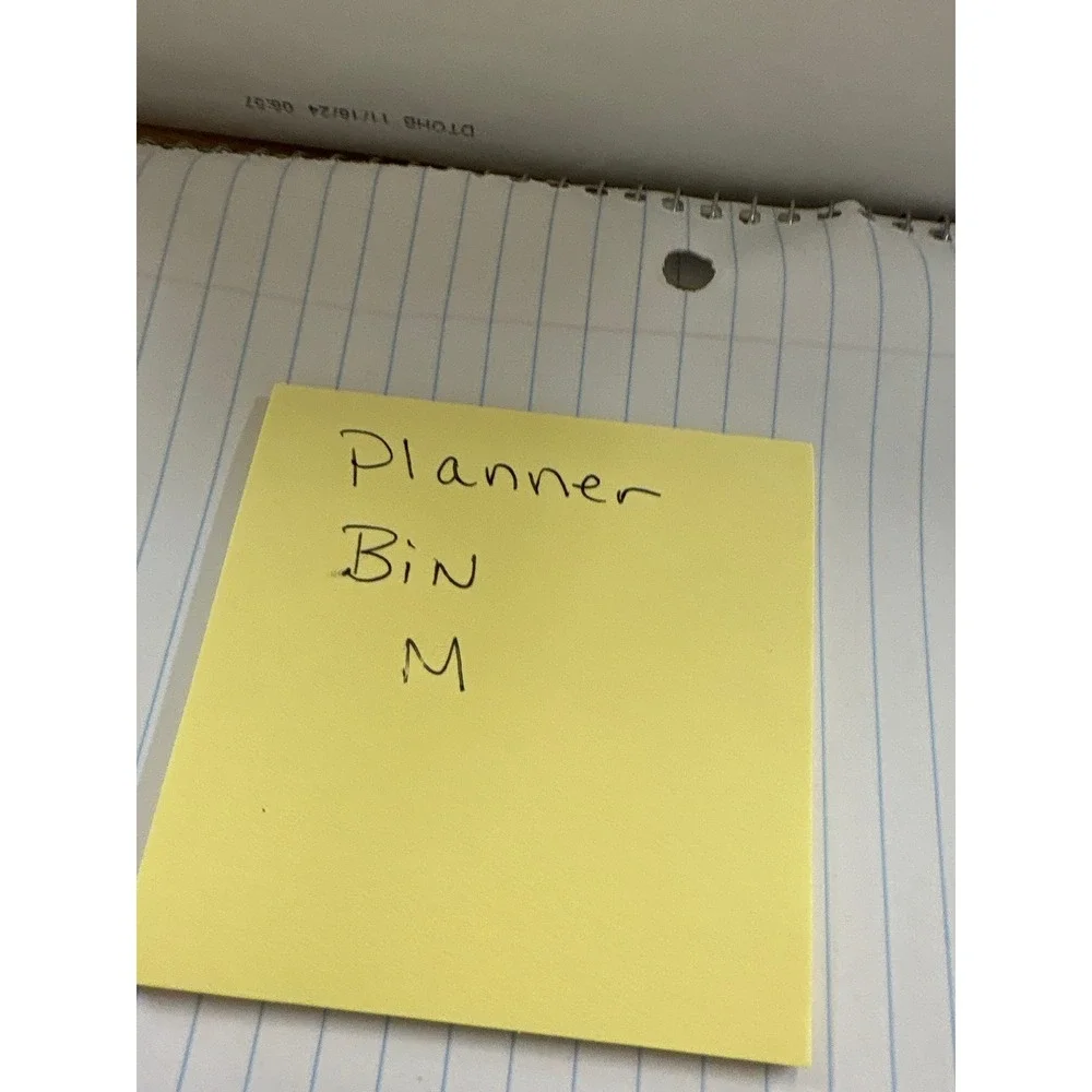 New Weekly‎ Planner Non Dated Undated Pink Habit Tracker Goals Organizer